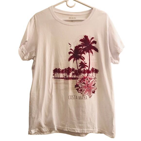 Del Sol Color Change Costa Maya Cotton T-shirt XL - Picture 1 of 5